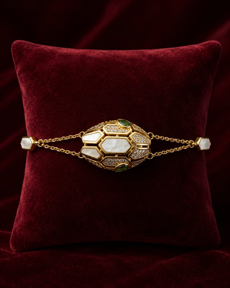Pulseira Inspirada Bvulgari Cobra